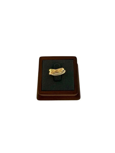 Bague 54 Cartier Trinity - Bague Trinity triple en or 18 carats 58 Facettes