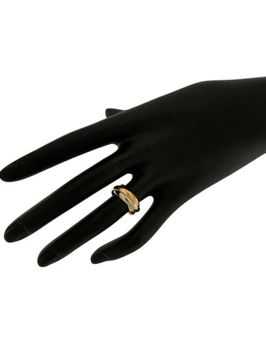 Bague 54 Cartier Trinity - Bague Trinity triple en or 18 carats 58 Facettes