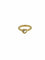 Bague 55.1 Chopard Happy Diamonds - Bague cœur en or jaune 18 carats et diamant 58 Facettes