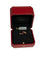 Bague 51 Cartier Ellipse - Bague à deux têtes en or jaune 18 carats et rubis 58 Facettes