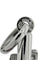 Pendentif UnoAErre - Pendentif crucifix en or blanc 18 carats 58 Facettes