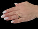 Bague 53 Cartier - Bague « C » en or jaune 18 carats 58 Facettes