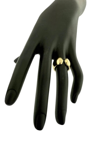 Bague 53 Cartier - Bague « C » en or jaune 18 carats 58 Facettes