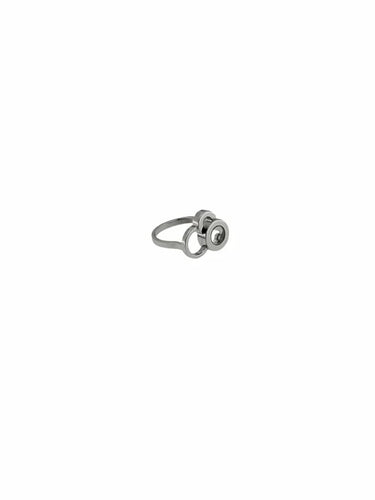 Bague 54 Chopard Happy Dreams - Bague en or blanc 18 carats et diamant 58 Facettes