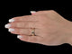 Bague 56 Leon Hatot - Bague flexible en or jaune 18 carats avec diamant 58 Facettes