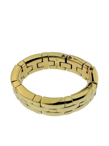 Bague 56 Leon Hatot - Bague flexible en or jaune 18 carats avec diamant 58 Facettes