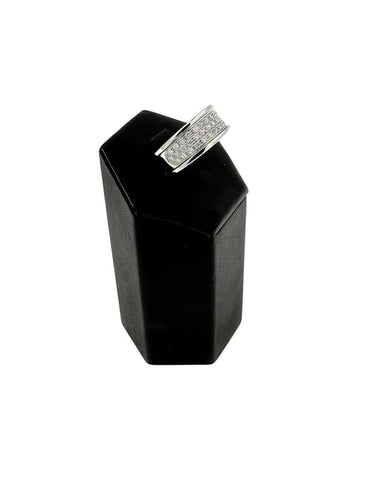 Bague 56 Splend'Oro - Bague en or blanc 18 carats et diamants 58 Facettes