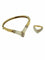 Bracelet Ensemble bracelet et bague en or jaune 18 carats et diamants 58 Facettes