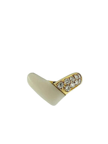 Bracelet Ensemble bracelet et bague en or jaune 18 carats et diamants 58 Facettes