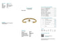 Bracelet Ensemble bracelet et bague en or jaune 18 carats et diamants 58 Facettes