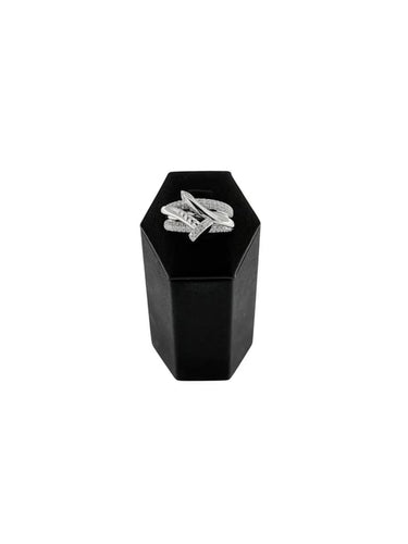 Bague 55 Vendome Ligne Vendôme - Bague en or blanc 18 carats et diamants 58 Facettes