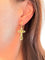 Boucles d'oreilles Boucles d'oreilles croix en or jaune 18 carats et diamants 58 Facettes