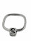 Bague 52.5 Dinh Van - Bague cube en or blanc 18 carats et diamant 58 Facettes