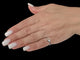 Bague 52.5 Dinh Van - Bague cube en or blanc 18 carats et diamant 58 Facettes