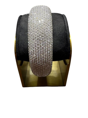 Bracelet Bracelet en or blanc 18 carats et diamants 16,18 ct 58 Facettes