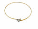 Collier Collier vintage flexible en or jaune 18 carats, perles et diamants 58 Facettes