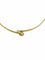 Collier Collier vintage flexible en or jaune 18 carats, perles et diamants 58 Facettes