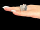Bague 56 Ligne Vendôme - Bague cocktail en or rose 18 carats et diamants 58 Facettes