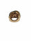 Bague 56 Ligne Vendôme - Bague cocktail en or rose 18 carats et diamants 58 Facettes