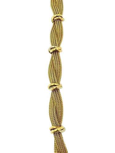 Bracelet Ensemble italien - Collier et bracelet en maille en or 18 carats 58 Facettes