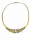 Collier Collier ras-de-cou vintage italien en or jaune 18 carats et diamants 58 Facettes