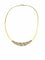 Collier Collier ras-de-cou vintage italien en or jaune 18 carats et diamants 58 Facettes