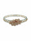 Bracelet Bracelet français - Bracelet en or blanc et or rose 18 carats et diamants 58 Facettes