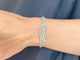 Bracelet Bracelet français - Bracelet en or blanc et or rose 18 carats et diamants 58 Facettes