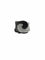Bague 49 Bague italienne en or blanc 18 carats avec diamants noirs et blancs 58 Facettes