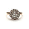 Bague 50 Bague Art déco en or rose 18k et platine avec diamants 58 Facettes