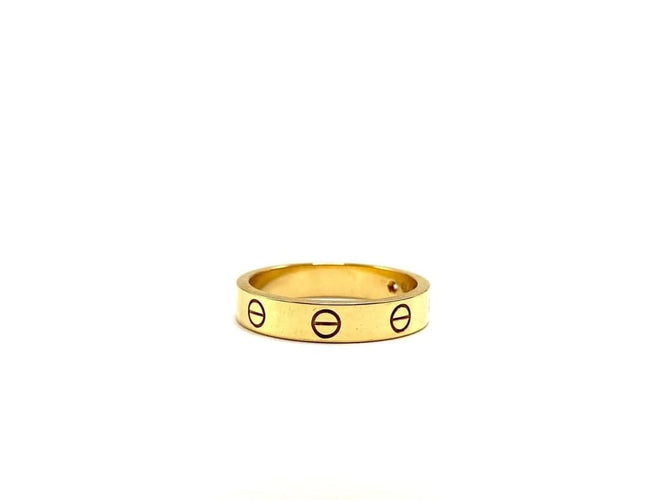 Bague 56 Cartier Love - Bague petit modèle en or 18k et diamant 58 Facettes
