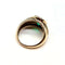 Bague 51 Bague en or jaune 18 carats avec émeraude 1,30 ct et diamants 58 Facettes BO/260011