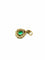 Pendentif Pendentif en or jaune 18k avec émeraude et diamants naturels 58 Facettes