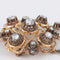 Pendentif Broche-pendentif en or jaune 18 ct avec diamants et émail 58 Facettes 1