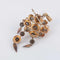 Pendentif Broche-pendentif en or jaune 18 ct avec diamants et émail 58 Facettes 1