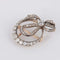 Broche Broche nœud - Diamants en or jaune et or blanc 18 ct 58 Facettes 1