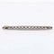 Broche Broche Art déco - 15 diamants en or blanc 18 ct et platine 58 Facettes 1