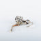 Boucles d'oreilles Boucles d'oreilles dormeuses en or blanc 750 serties de diamants 58 Facettes 220367