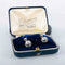 Boucles d'oreilles Boucles d'oreilles dormeuses en or blanc 750 serties de diamants 58 Facettes 220367