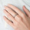 Bague 52 Chopard Ice Cube - Alliance en or blanc 18 ct et diamant 58 Facettes 1