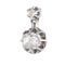 Boucles d'oreilles Boucles d'oreilles dormeuses en or blanc 750 ornées de diamants 58 Facettes 220393