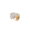 Boucles d'oreilles Clous d’oreilles en or jaune 750 et diamants 1,40 ct 58 Facettes 220425