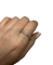 Bague 57 Alliance - Bague en platine et diamants 58 Facettes