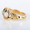 Bague 52 Bague à motifs en or jaune 750 avec diamants 58 Facettes 220423