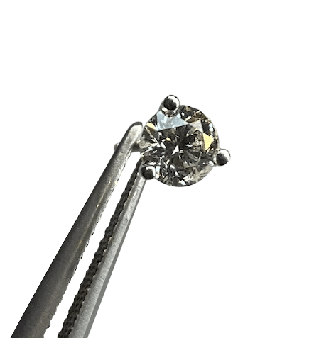 Boucles d'oreilles Puces d’oreilles en or blanc 14K et diamants 58 Facettes