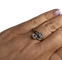 Bague 52 Bague Toi et Moi en or blanc 18K et diamants 58 Facettes
