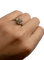 Bague 53 Bague en or blanc 18K et platine avec diamant 0,95 ct 58 Facettes