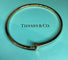 Bracelet Tiffany & Co. Tiffany T T1 - Bracelet étroit en or rose 18K 58 Facettes