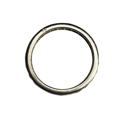 Bague 53 Mauboussin Paris - Bague alliance en platine et diamants 0,75 ct 58 Facettes