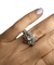 Bague 62 Bague marguerite en platine et diamants 58 Facettes